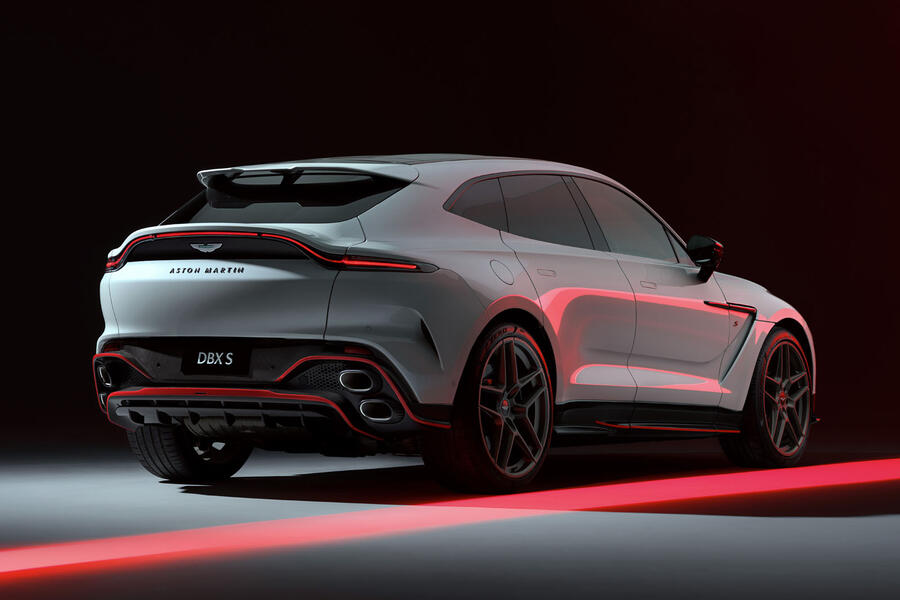 Aston Martin DBX S rear quarter static