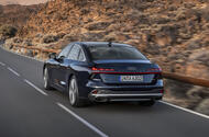 Audi A5 saloon rear 3:4 dynamic
