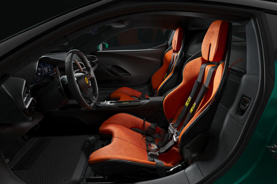 Ferrari 296 Speciale seats