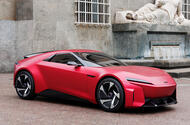 Italdesign Vision Rapida front quarter outdoors Italdesign Vision Rapida front quarter outdoors