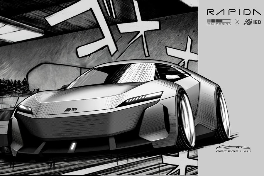 IED Vision Rapida manga drawing