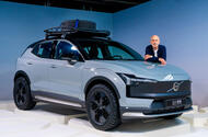 Jim Rowan with Volvo EX30 Cross Country