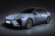 Lexus ES350e 2026 front quarter