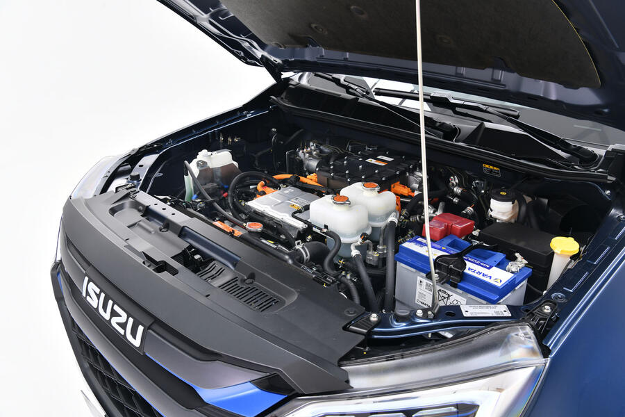 Isuzu dmax ev powertrain