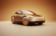 Tesla Cybercab front quarter tracking