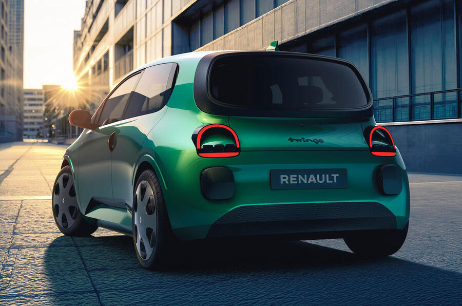 2025 Renault Twingo concept rear