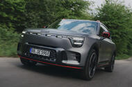 Smart #5 Brabus in Portugal   tracking shot, hero Smart #5 Brabus in Portugal   tracking shot, hero