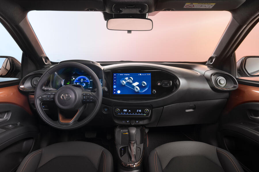 2026 Toyota Aygo X dashboard