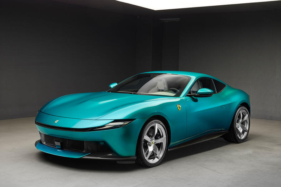 Ferrari Amalfi blue