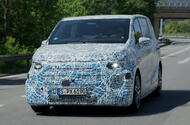 Mercedes VLE camo front quarter tracking