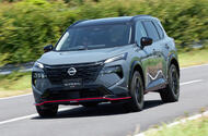 Nissan X Trail Nismo Japan front quarter tracking Nissan X Trail Nismo Japan front quarter tracking