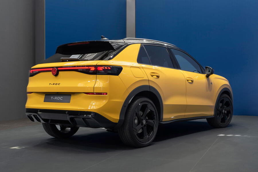 VW T-Roc Mk2 rear quarter static
