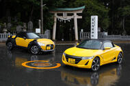 Daihatsu Copen Honda S660 front static