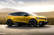 Renault Megane RS Autocar render front quarter Renault Megane RS Autocar render front quarter