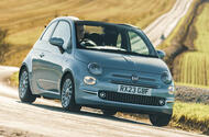 fiat 500c hybrid review 2024 01 cornering front fiat 500c hybrid review 2024 01 cornering front