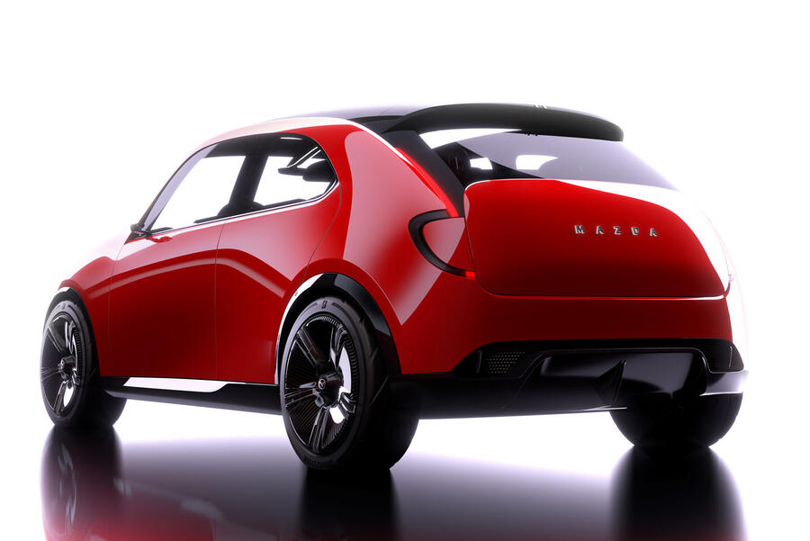 Mazda Vision X-Compact rear quarter