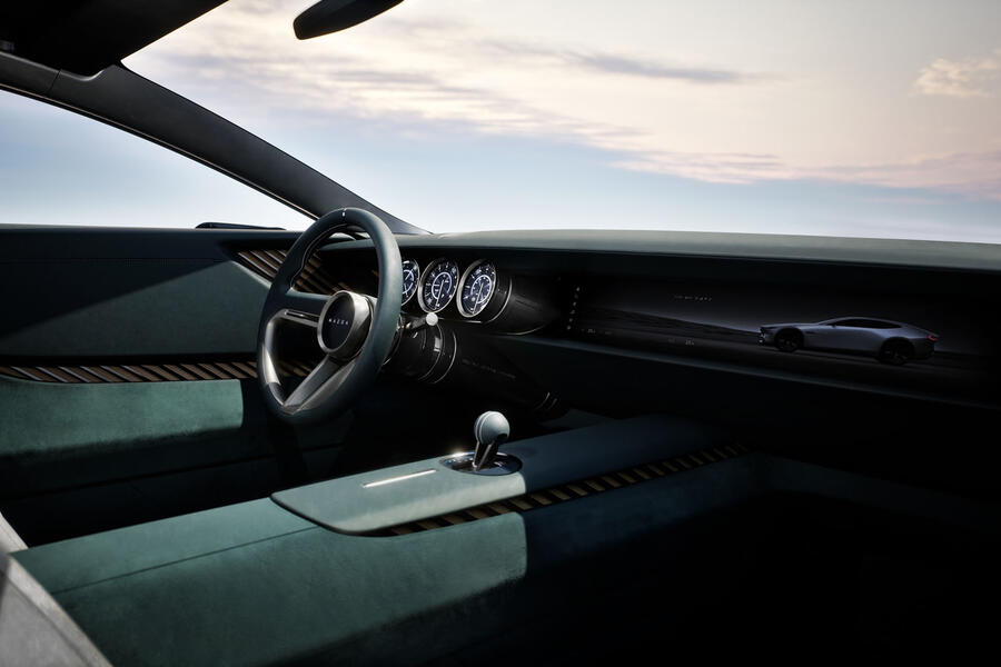 Mazda Vision X Coupe interior