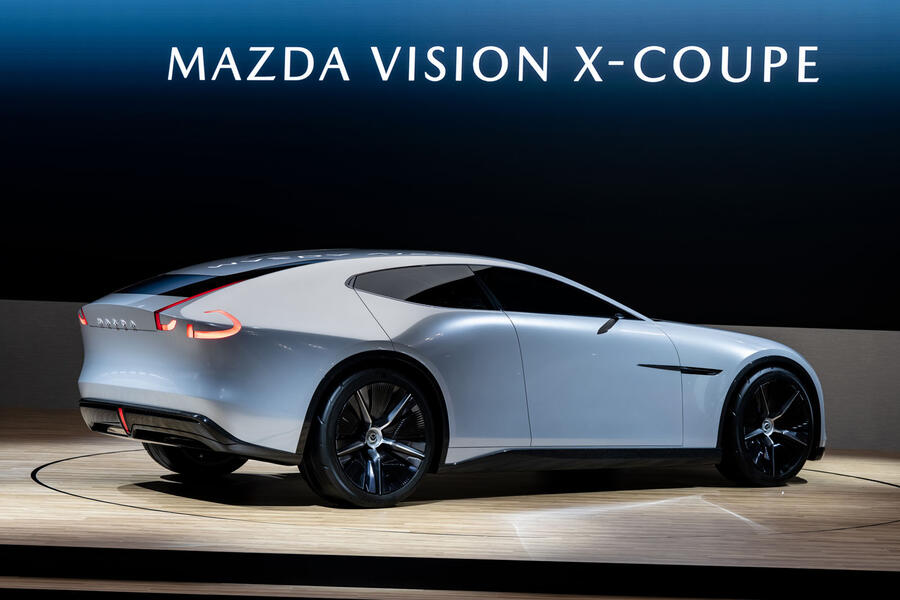 Mazda Vision X Coupe rear quarter