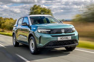 Vauxhall Frontera Hybrid front quarter tracking Vauxhall Frontera Hybrid front quarter tracking