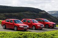 Skoda Octavia VRS generations